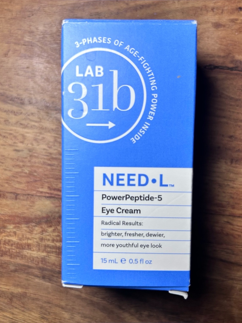 Lab31B Need-L PowerPeptide-5 Eye Cream .5fl oz